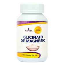 GLICINATO DE MAGNESIO 100 CAP  NANITA FOODS